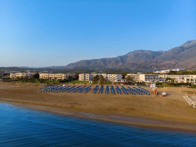 Delfina Tropic Beach Paralia Kourna Kültér fotó