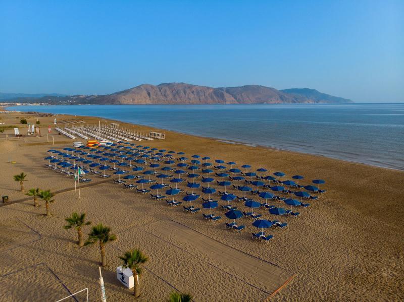 Delfina Tropic Beach Paralia Kourna Kültér fotó