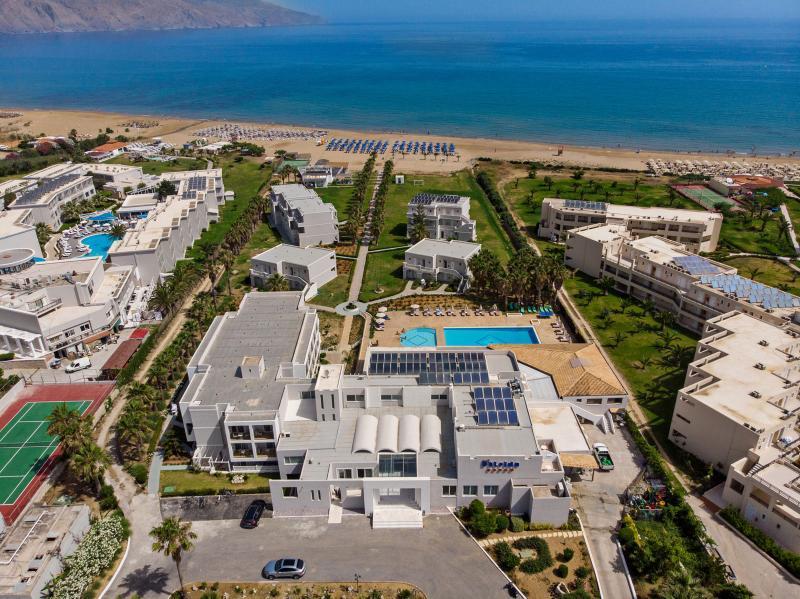 Delfina Tropic Beach Paralia Kourna Kültér fotó