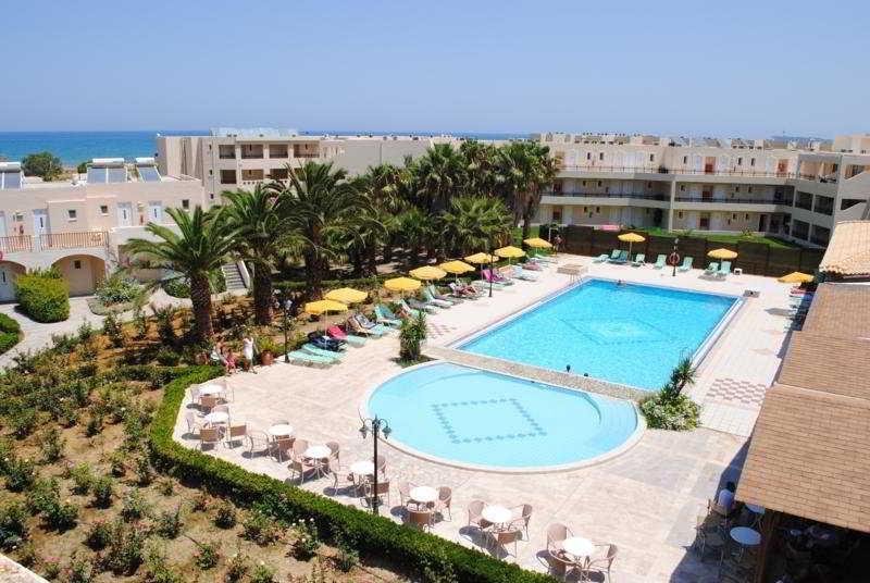 Delfina Tropic Beach Paralia Kourna Kültér fotó