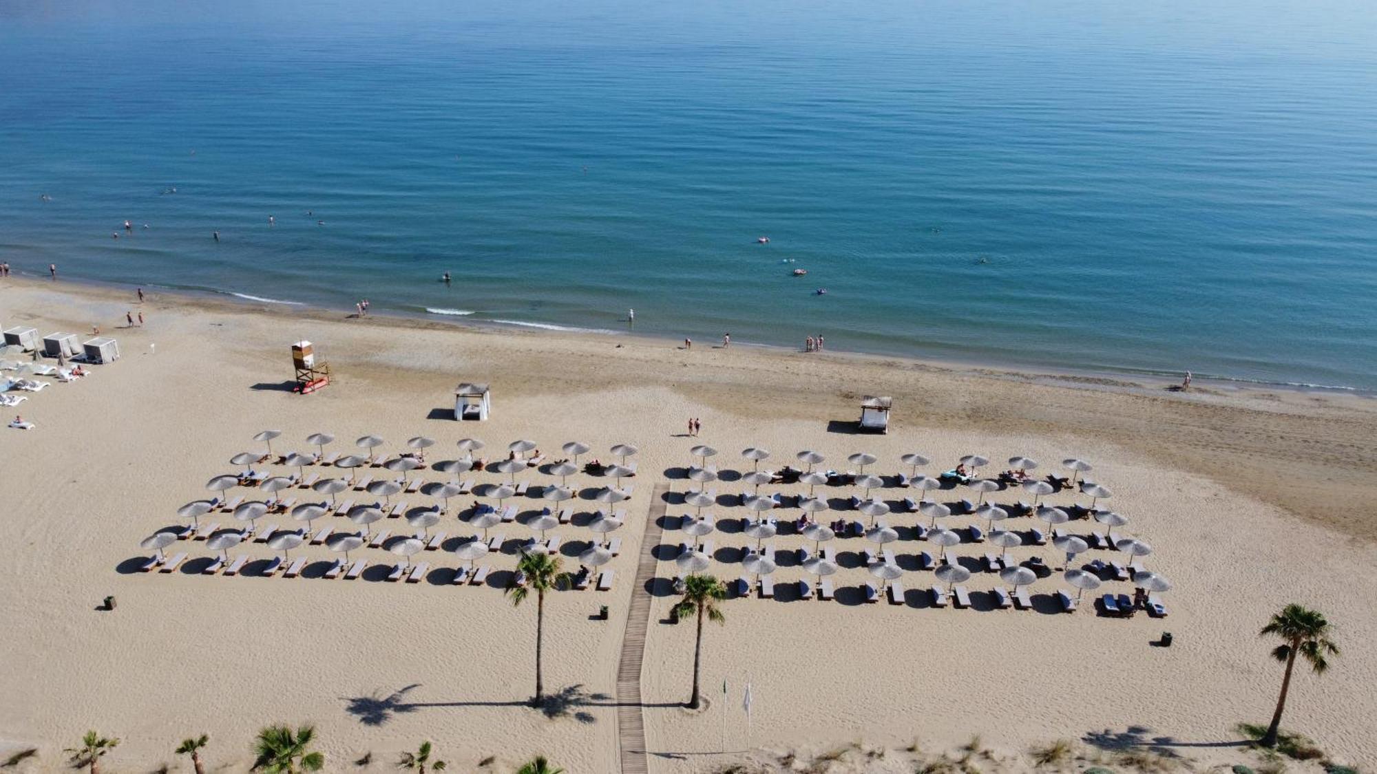 Delfina Tropic Beach Paralia Kourna Kültér fotó