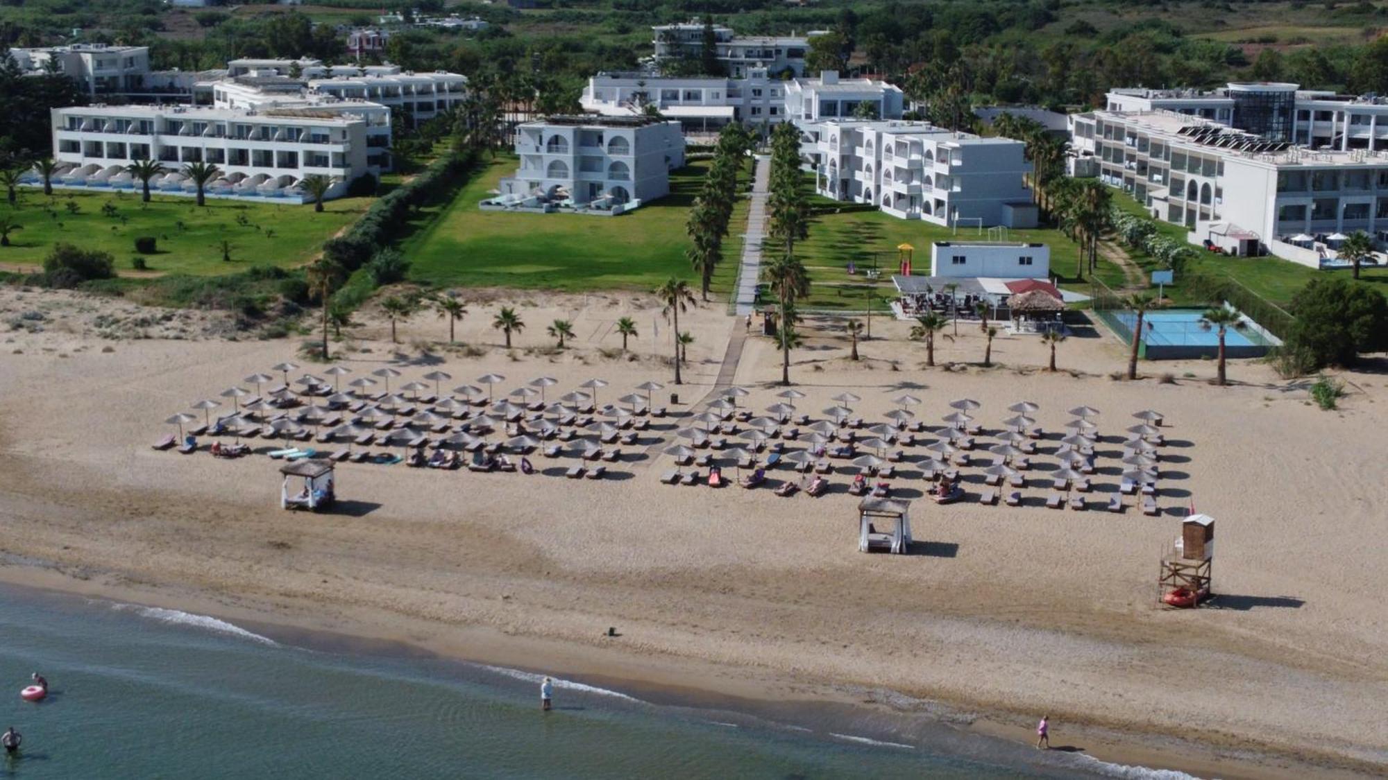 Delfina Tropic Beach Paralia Kourna Kültér fotó