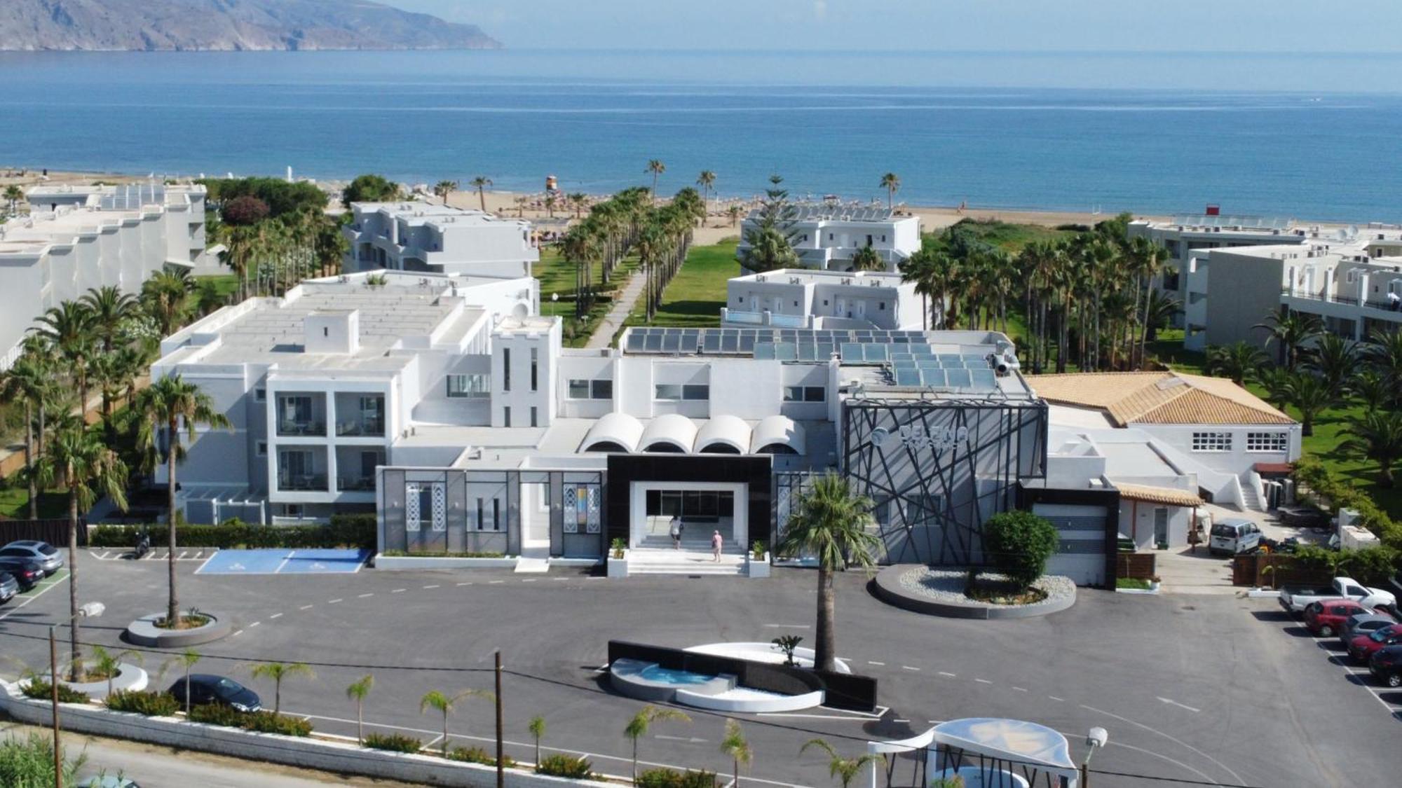Delfina Tropic Beach Paralia Kourna Kültér fotó