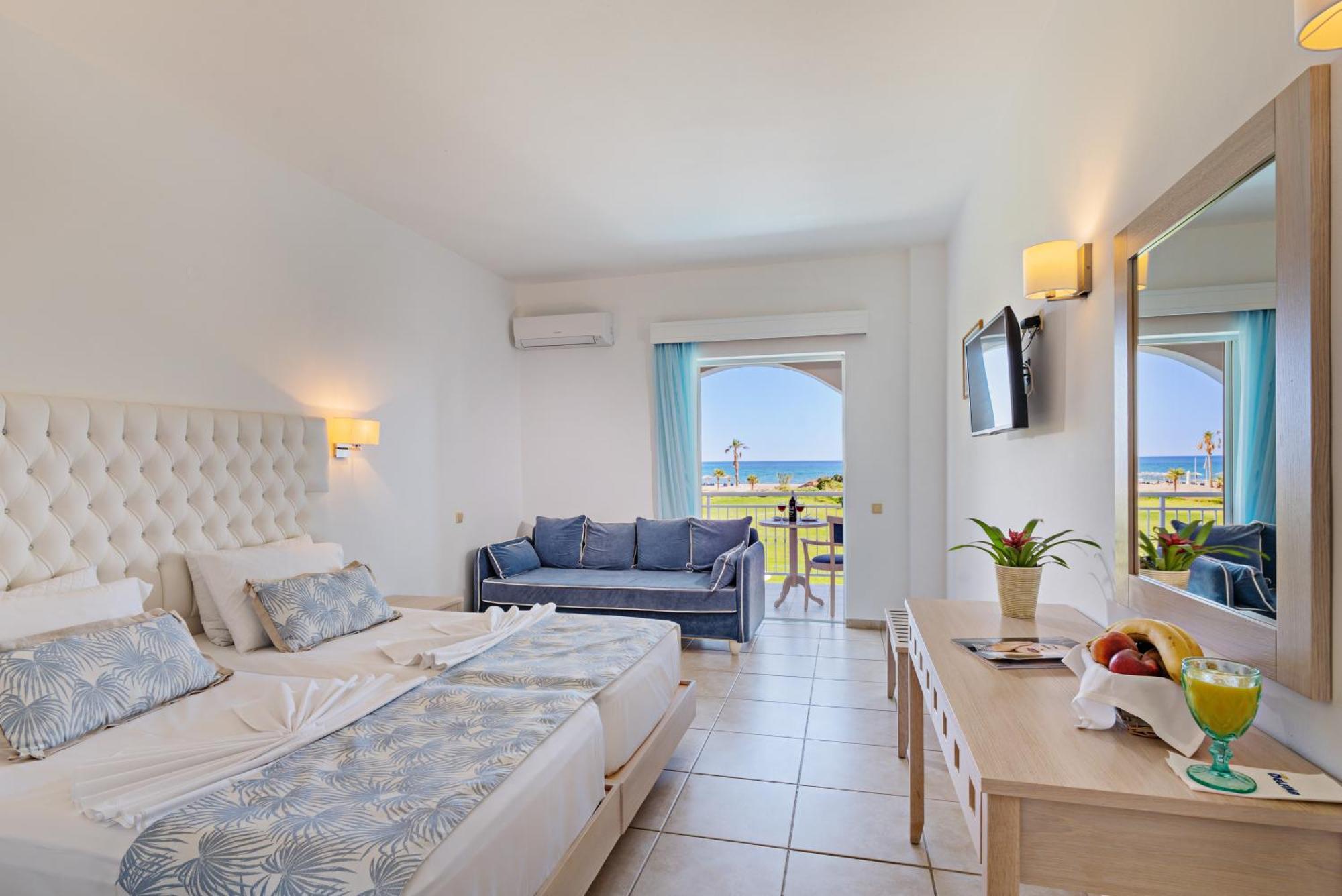 Delfina Tropic Beach Paralia Kourna Kültér fotó