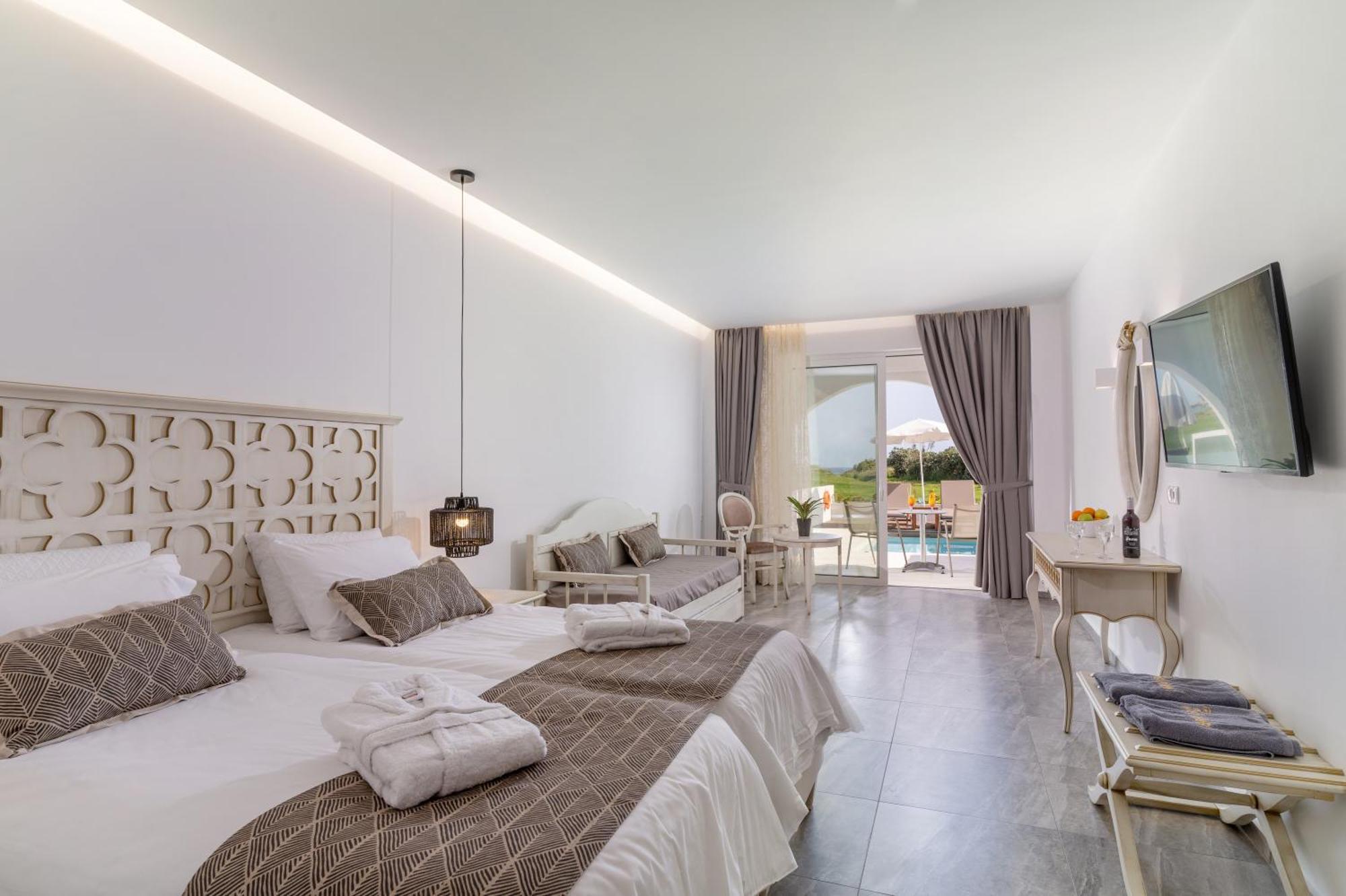 Delfina Tropic Beach Paralia Kourna Kültér fotó
